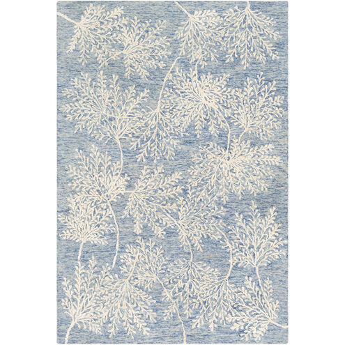 Starlit 72 X 48 inch Pale Blue Rug in 4 X 6, Rectangle