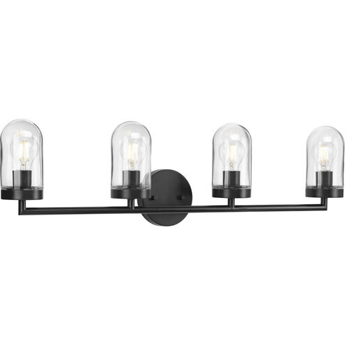 Paia 4 Light 33.5 inch Graphite Bath Vanity Wall Light