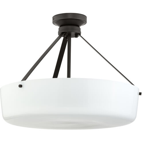 Lieon 3 Light 21 inch Antique Bronze Convertible Pendant Ceiling Light