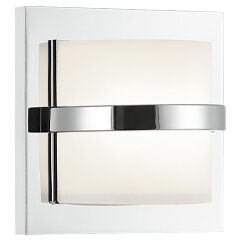 Brampton LED 6.88 inch Chrome Wall Sconce Wall Light