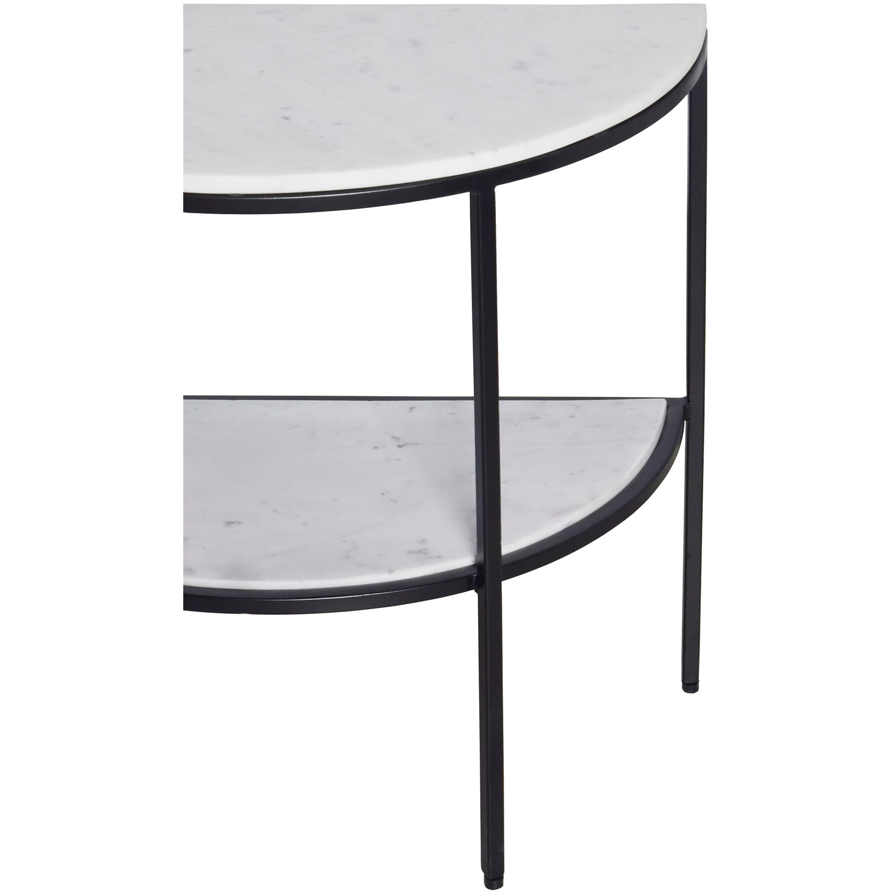 Lazlo 23.5 X 22 inch White Accent Table