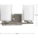Mast 2 Light 14 inch Brushed Nickel Bath Vanity Wall Light