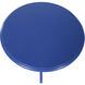 Harbor Breeze 24 X 15 inch Cobalt Blue Pedestal Side Table