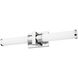 Idris LED 25.5 inch Chrome Bath Vanity Wall Light