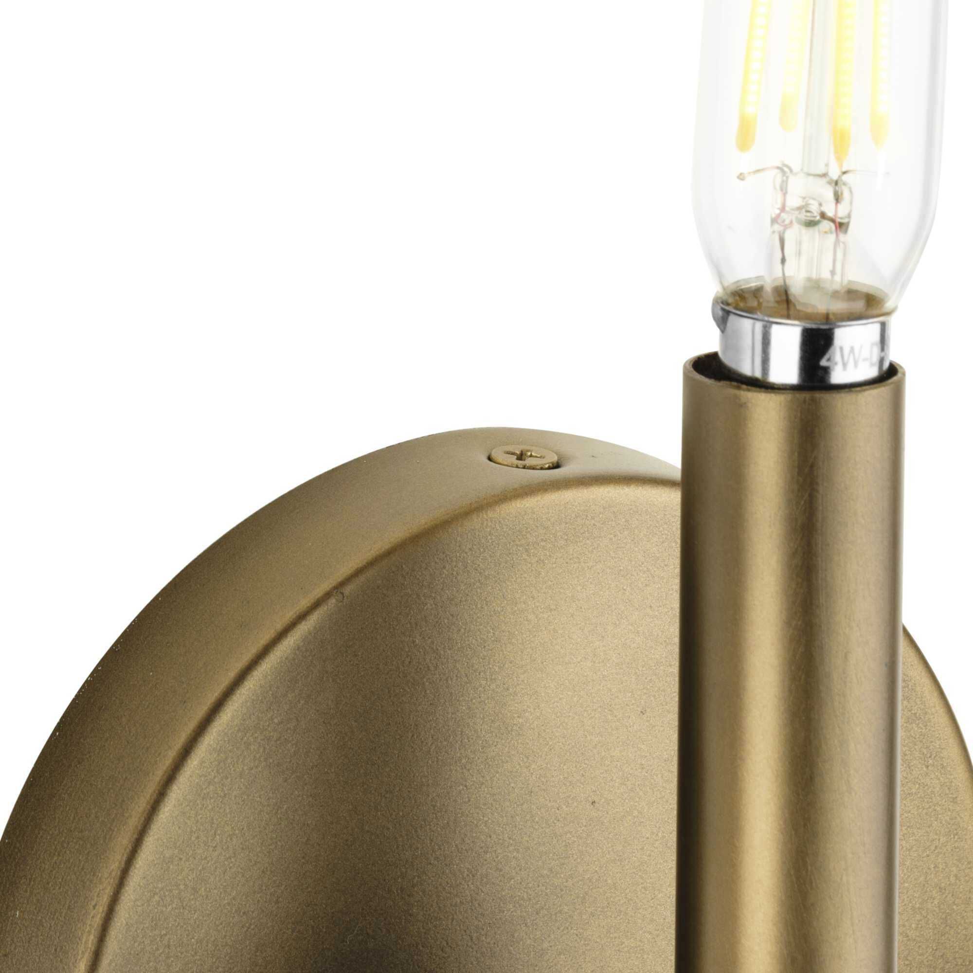 Breckenridge 1 Light 3 inch Aged Bronze ADA Wall Bracket Wall Light, Design Series