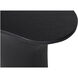 Yumi 23.5 X 20 inch Black Outdoor Accent Table