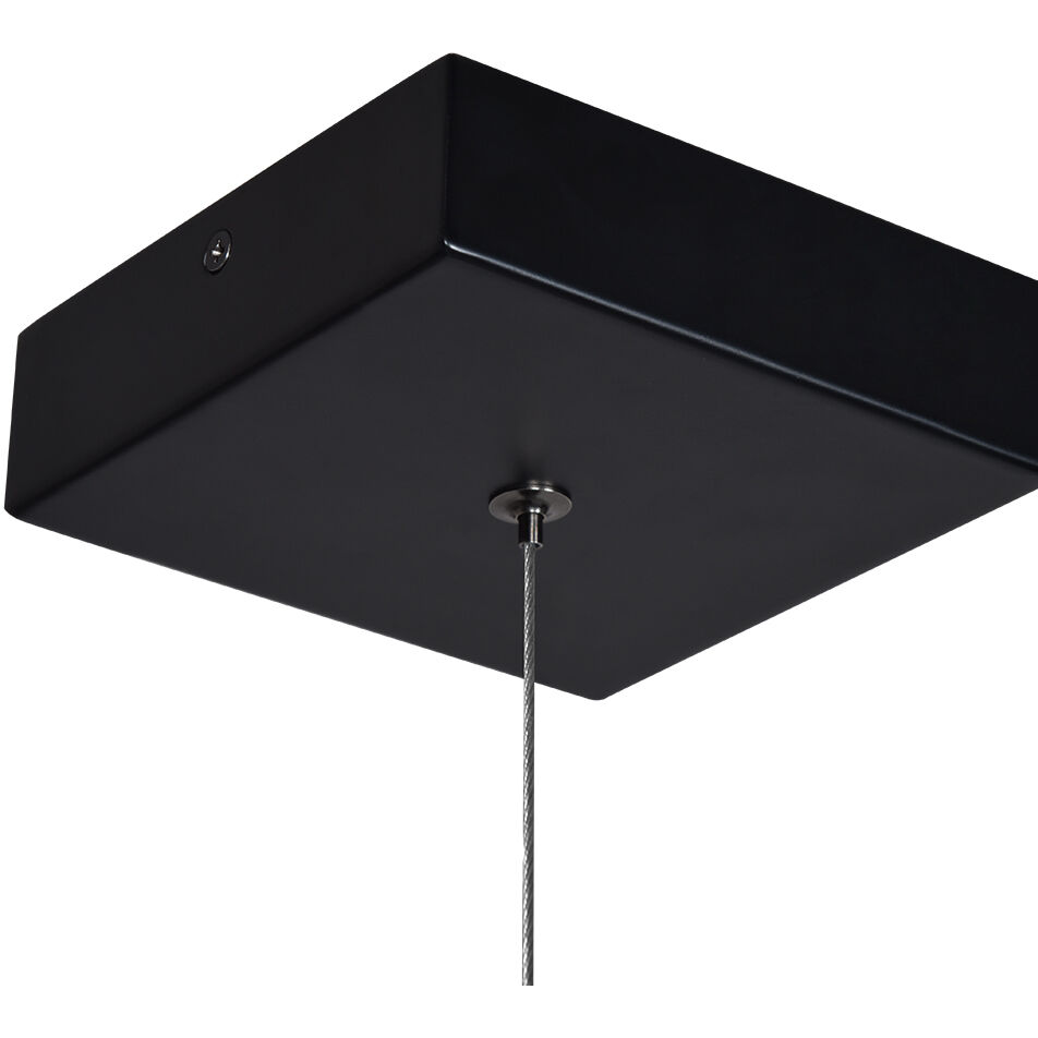 Atria 51.25 inch Black Chandelier Ceiling Light