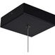 Atria 51.25 inch Black Chandelier Ceiling Light