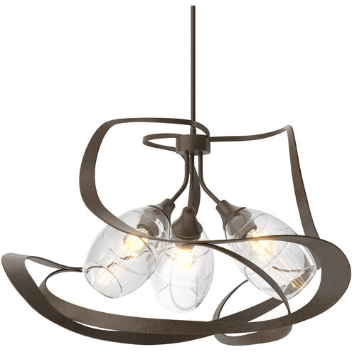 Nest 3 Light 30.6 inch Ink Pendant Ceiling Light