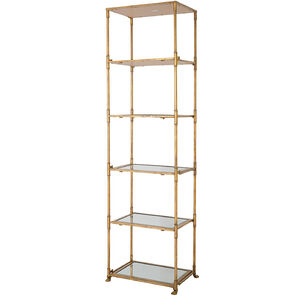 Persia 70.5 X 19.7 X 14.6 inch Gold Shelf