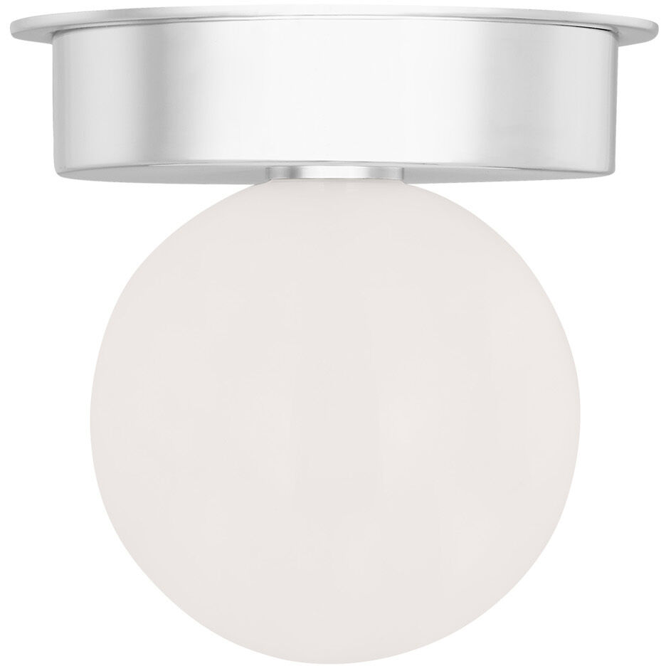 Kelly by Kelly Wearstler Nodes 1 Light 17.5 inch Polished Nickel Flush Mount Ceiling Light
