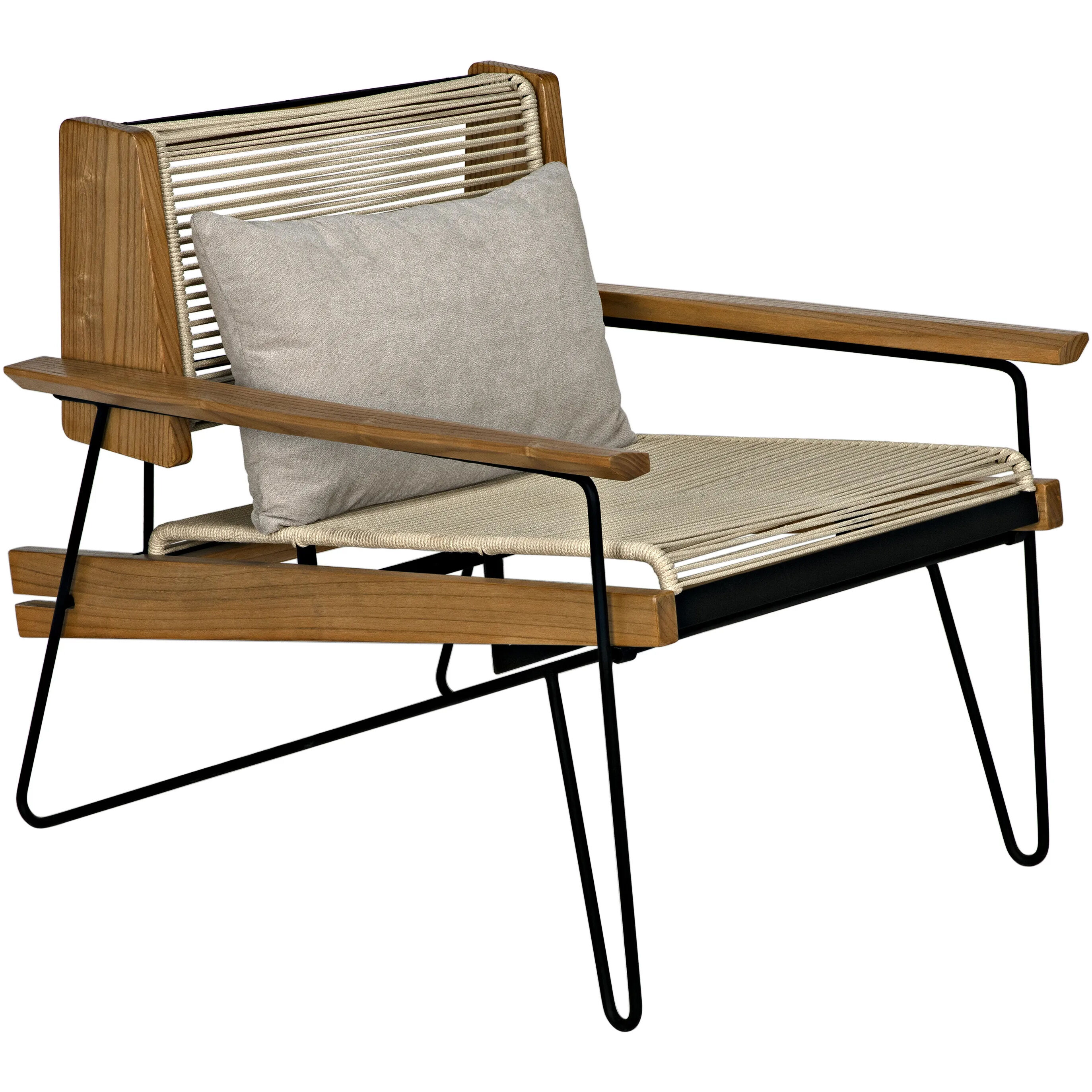 Benson Clear Coat Semi Gloss Occasional Chair