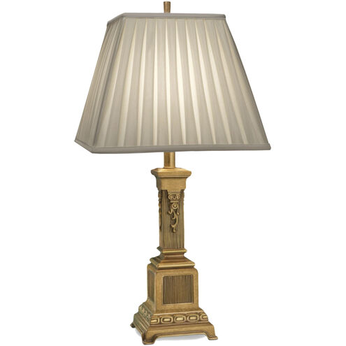 Ellie 30 inch 150.00 watt French Gold Table Lamp Portable Light, Square