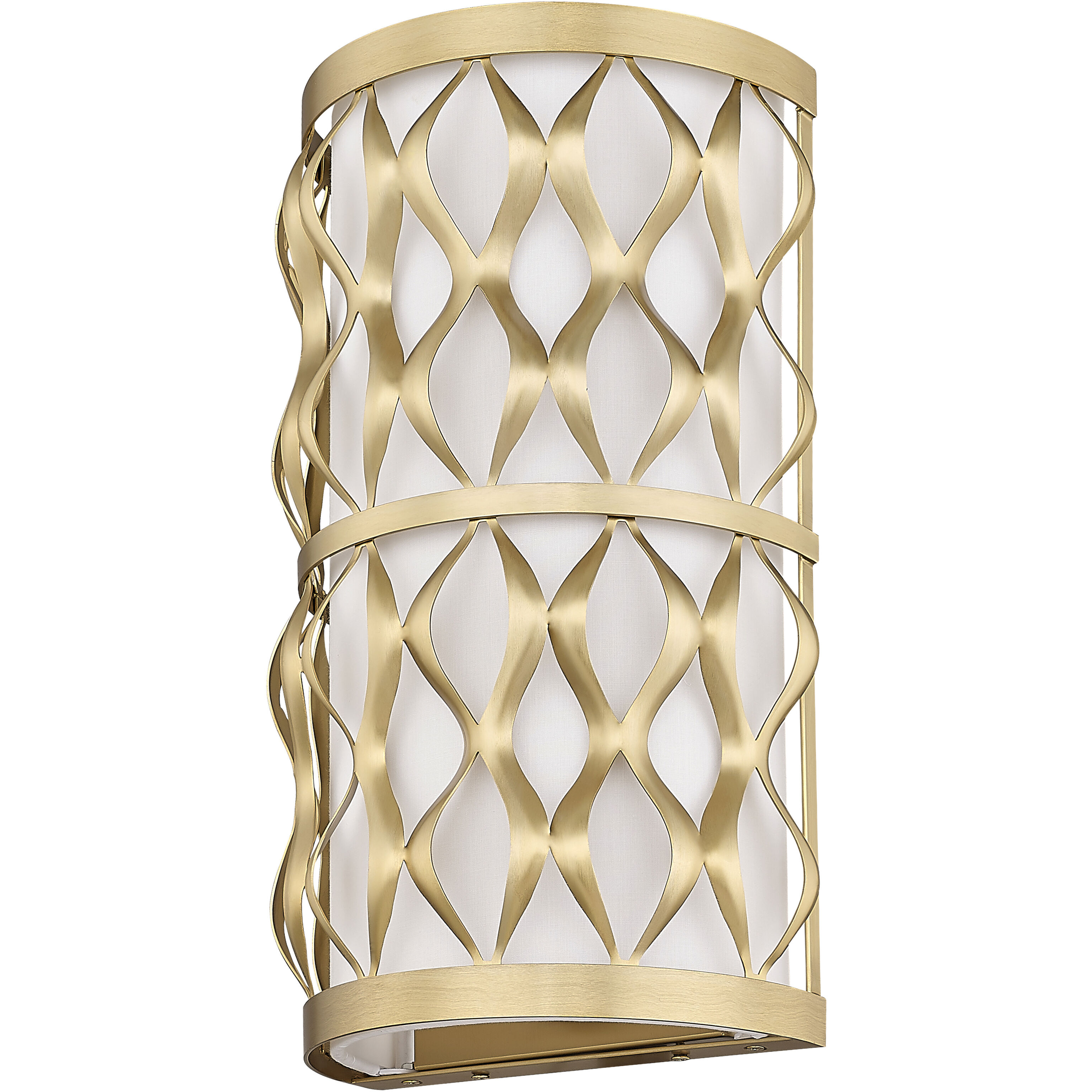 Harden 2 Light 8 inch Modern Gold Wall Sconce Wall Light