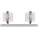 Madison 2 Light 16 inch Brushed Nickel Vanity Light Wall Light