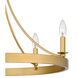 Aspyn 5 Light 26 inch Light Gold Chandelier Ceiling Light