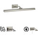 Yvonne 30 watt 24 inch Satin Chrome Picture Light Wall Light