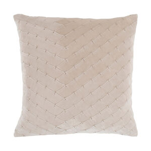 Aviana 22 X 22 inch Khaki Pillow Kit, Square