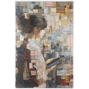 Tony Fey's Mosaic Memories 60 X 40 inch Oils And Original Art