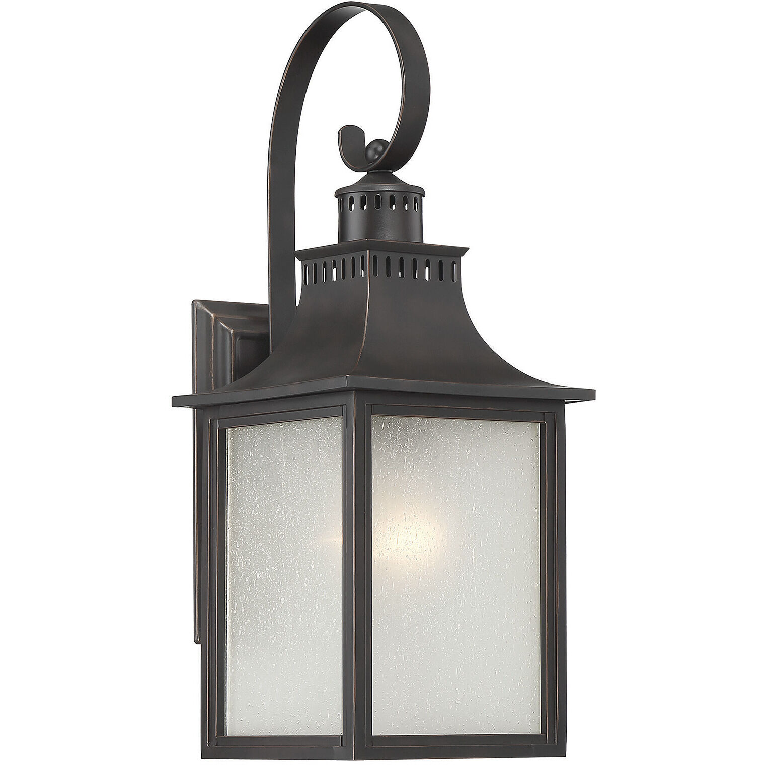 Monte Grande Outdoor Wall Lantern in Slate