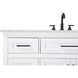 Remington 54 X 35 inch White Bathroom Vanity Cabinet