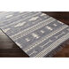 Cheyenne Naturals 120 X 96 inch Aqua/Brown/Navy/Cream Handmade Rug in 8 x 10