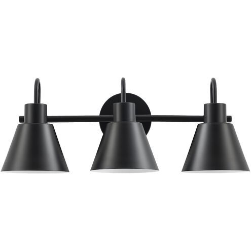 Westley LED 21.5 inch Matte Black Vanity Light Wall Light
