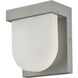 Raine Outdoor Wall Light in Silver