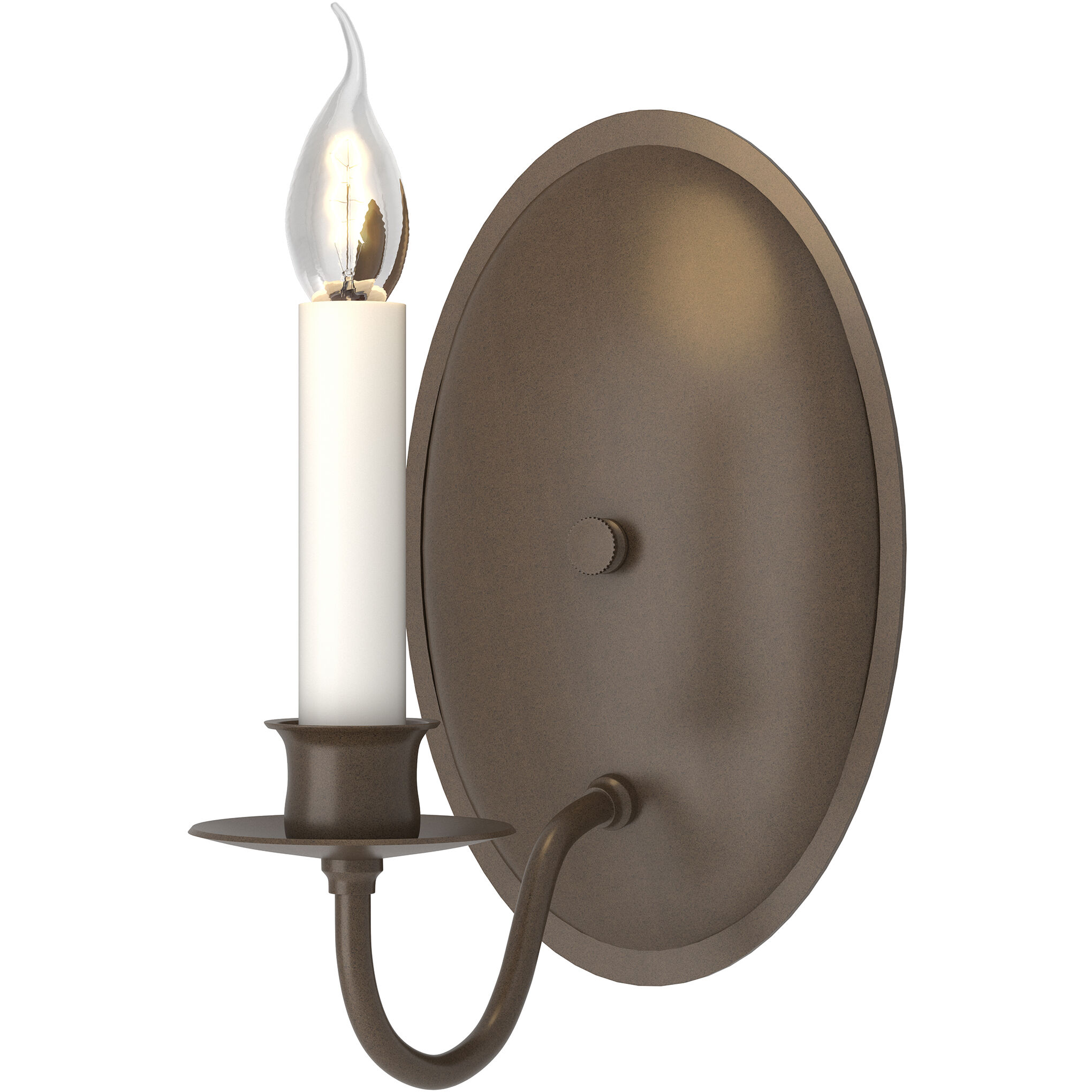 Simple Lines 1 Light 5.75 inch Bronze Sconce Wall Light