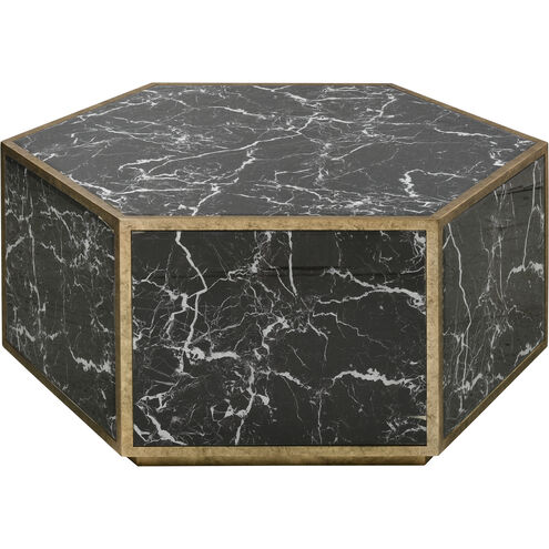 Homer 35 X 34.5 inch Black Coffee Table