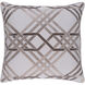 Pagoda 22 inch Light Gray, Taupe Pillow Kit