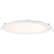 EnviroLite LED 8.78 inch White Slim Panel Downlight Ceiling Light