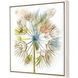 Dandelion Blue and Multi and Yellow and White Canvas, The Studio
