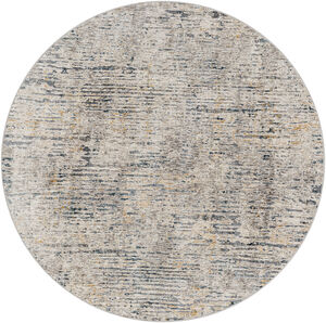 Cardiff 94 X 94 inch Light Gray Rug in 8 Ft Round, Round