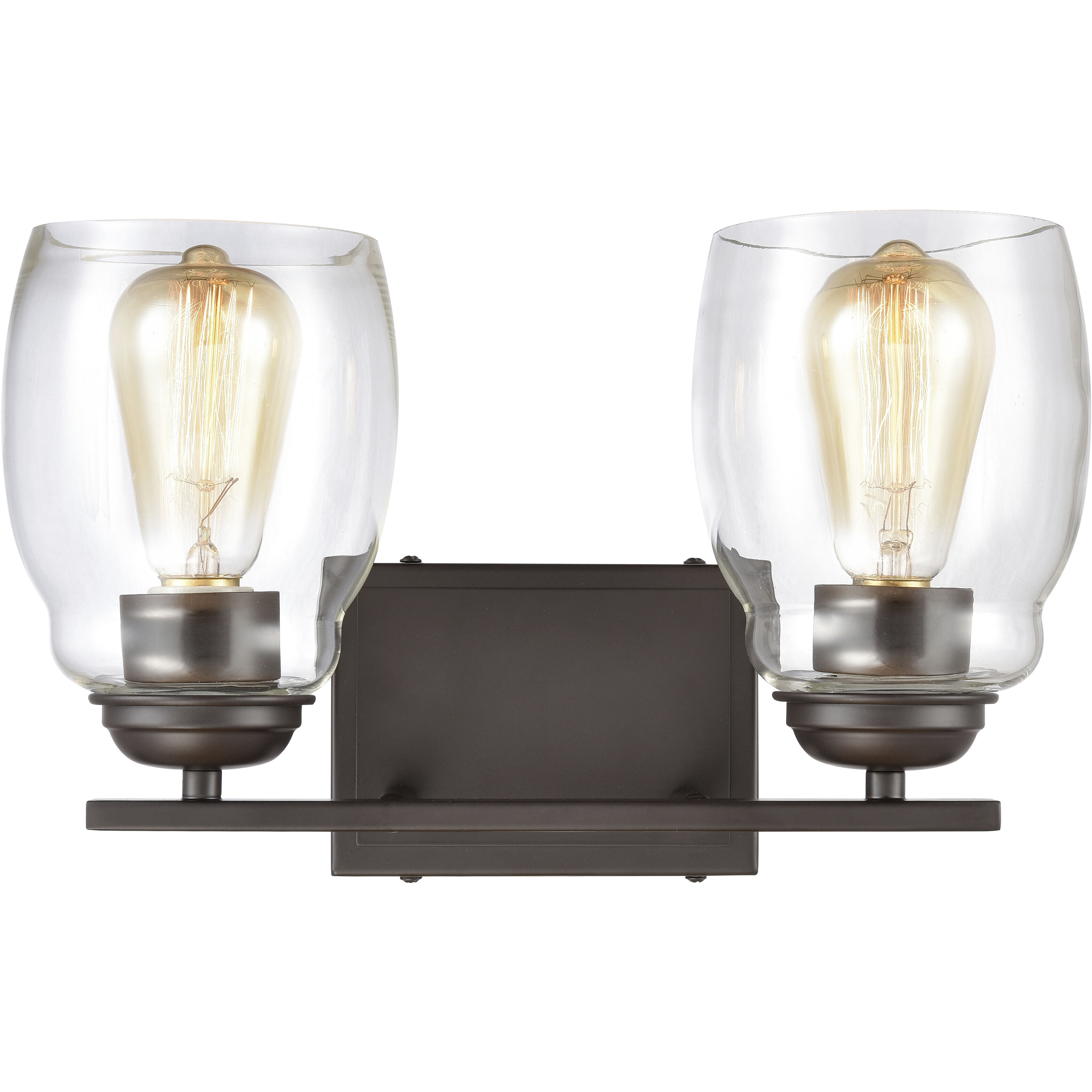 Calistoga 2 Light 14 inch Oil Rubbed Bronze Vanity Light Wall Light