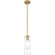 Alton 1 Light 4.75 inch Modern Gold Pendant Ceiling Light