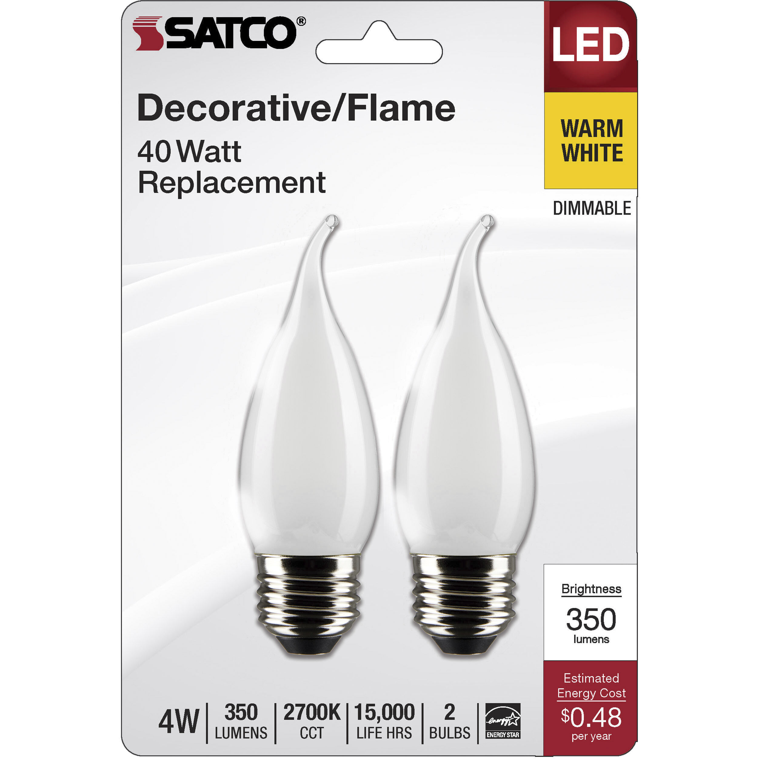 Lumos LED Medium 4 watt 120 2700K LED Filament, LED Filament