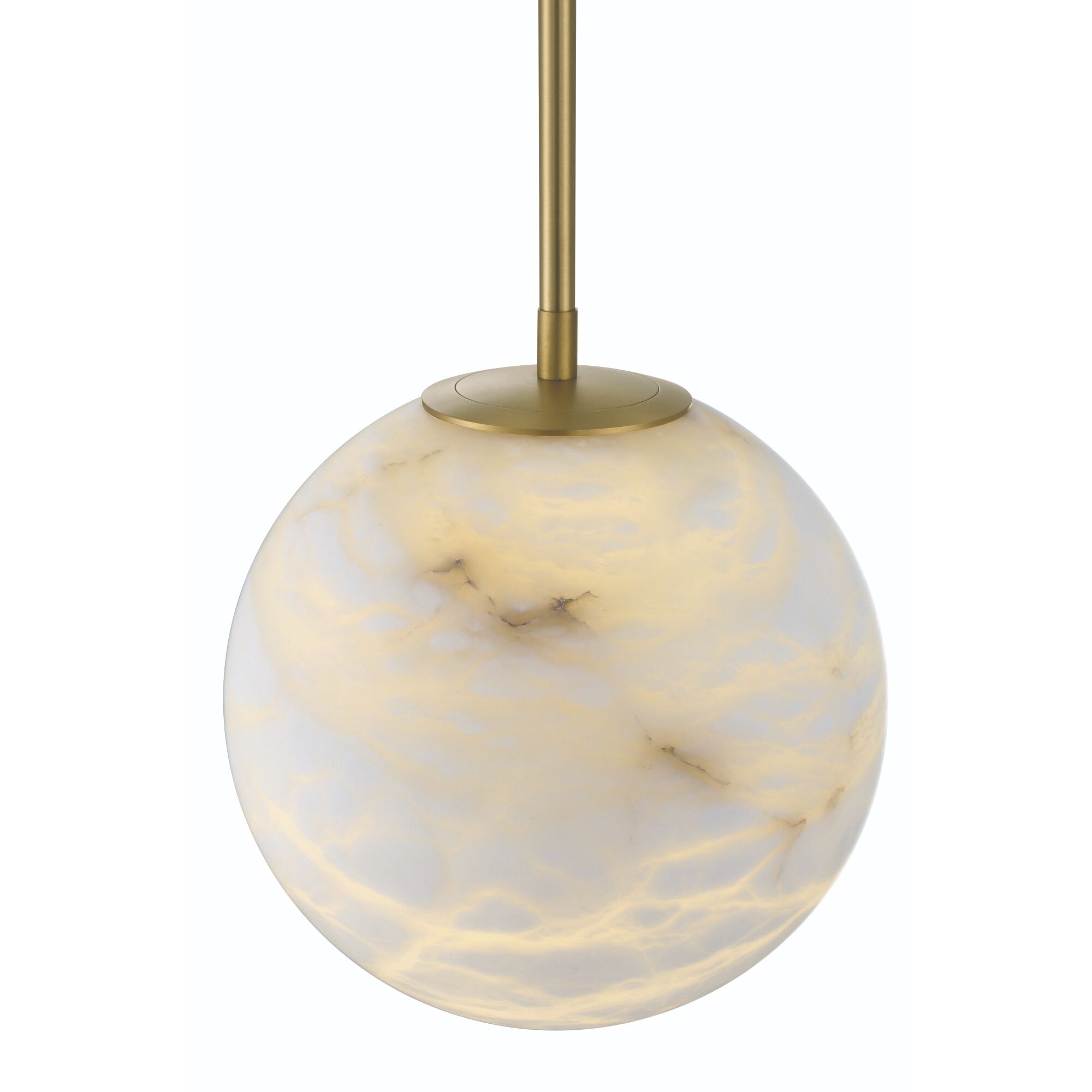 Kepler LED 12 inch Gold Pendant Ceiling Light
