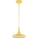 Fantom LED 10.5 inch Yellow Pendant Ceiling Light