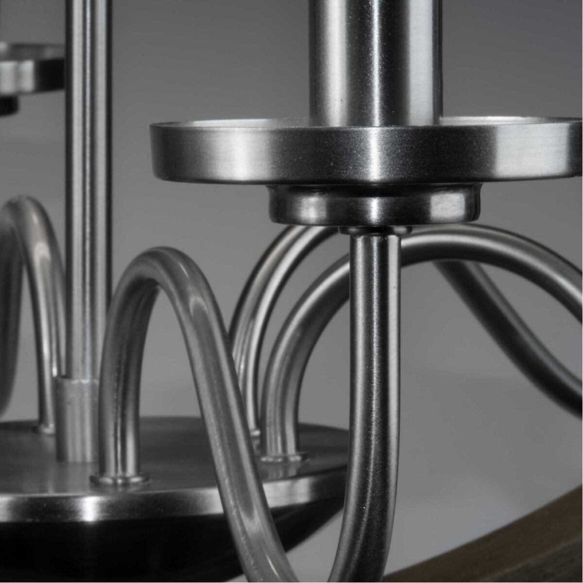 Fontayne 6 Light 22 inch Brushed Nickel Chandelier Ceiling Light, Design Series