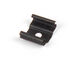 WAC 24VDC Strip Light Black Mounting Clips, WAC Lighting