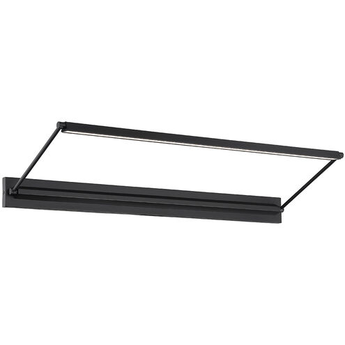 Hudson 24 watt 34 inch Black Picture Light Wall Light, dweLED