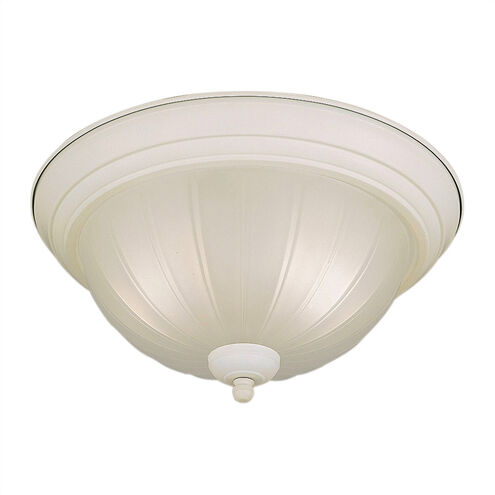 Austin 2 Light 13 inch White Flush Mount Ceiling Light