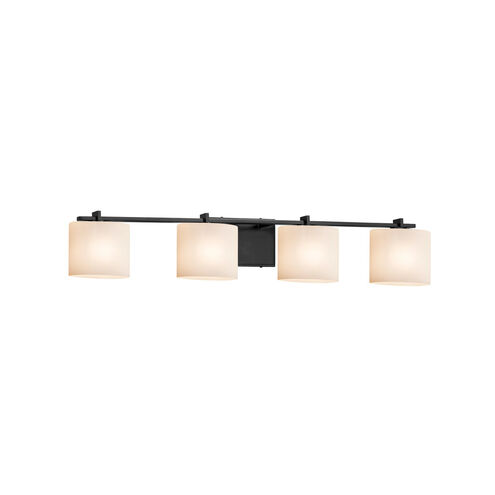 Fusion 36.75 inch Matte Black Bath Bar Wall Light