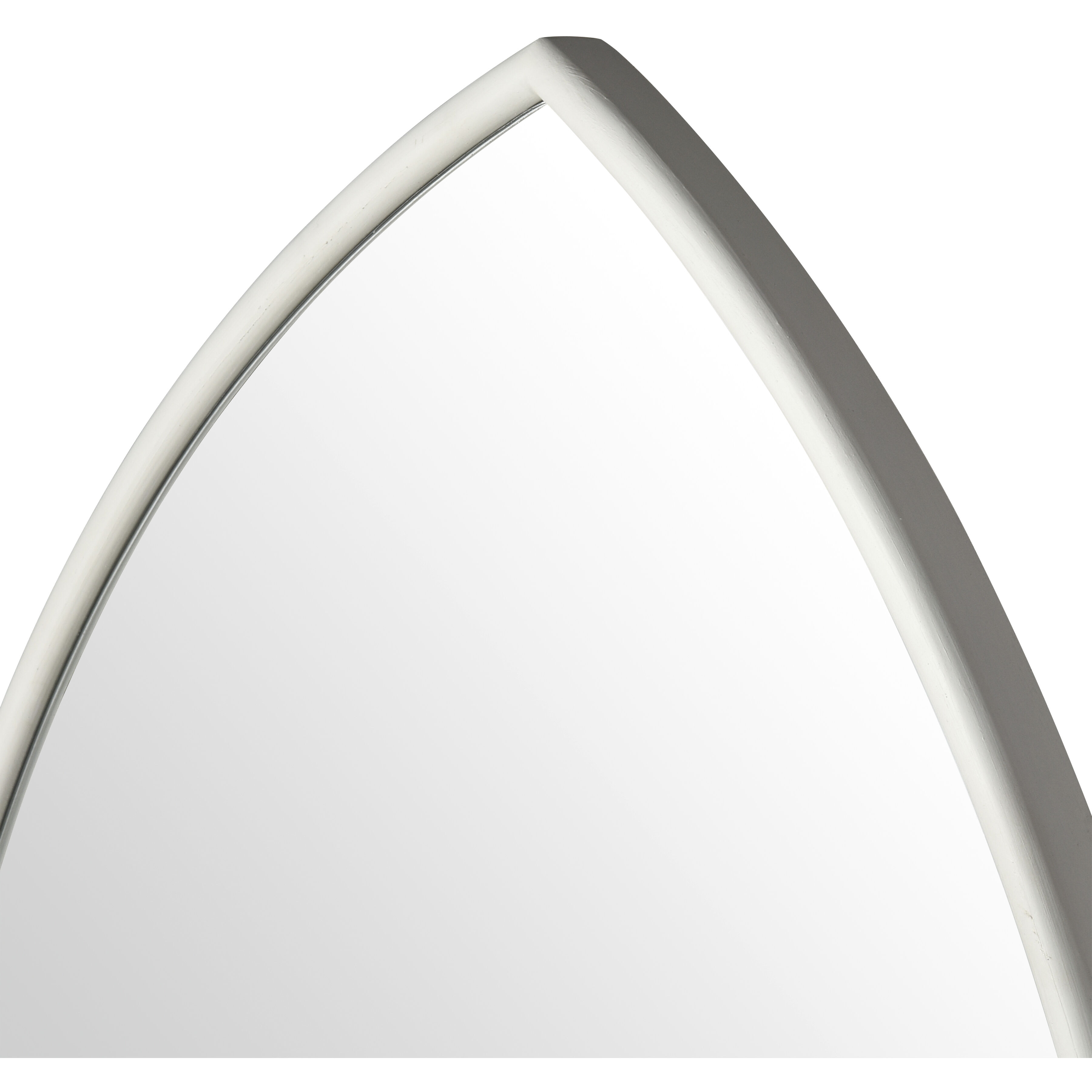 Elliott 47.25 X 31.5 inch White with Mirror Wall Mirror