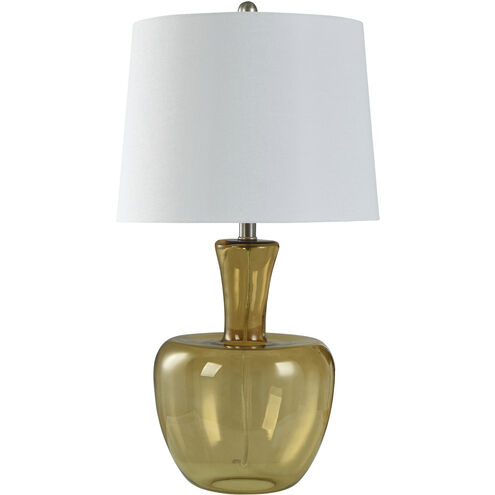 Cameron 27 inch 150.00 watt Amber Table Lamp Portable Light