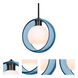Mana LED Black Stem Pendant Ceiling Light