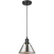 Yep Orwell 1 Light 7.5 inch Matte Black Pendant Ceiling Light in Pewter, Small