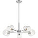 Marlowe 5 Light 28 inch Polished Nickel Chandelier Ceiling Light