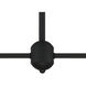Keenan 4 Light 48 inch Black Forged Linear Chandelier Ceiling Light
